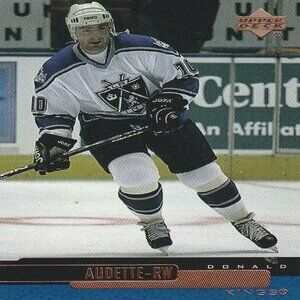 Donald Audette (LA Kings) 1999 Upper Deck NHL Hockey Card - Card Number 64